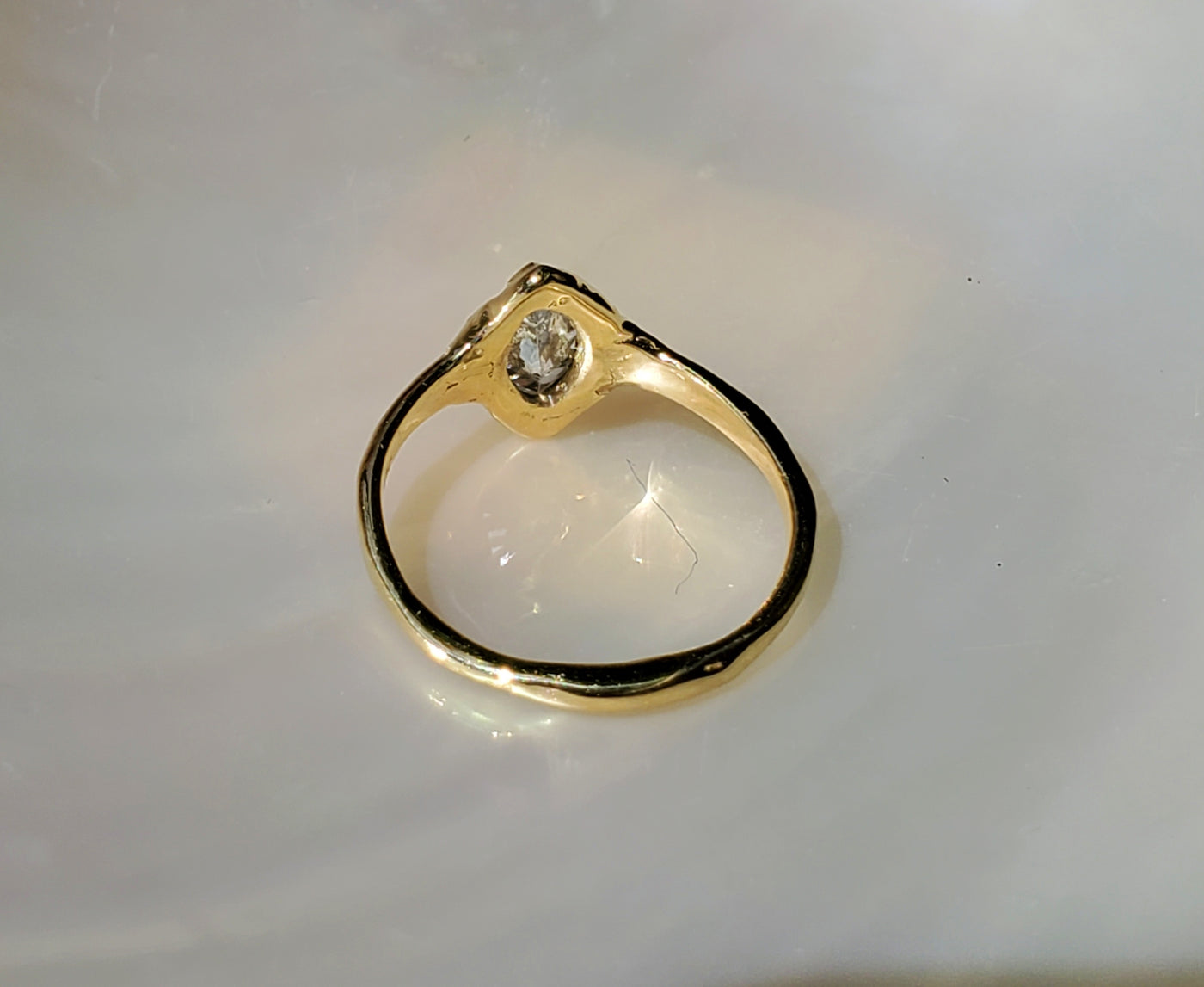 Enchanted Diamond Light Marquise ring