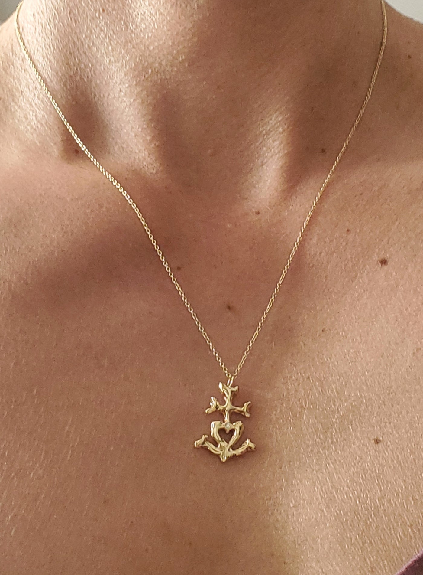 Cross of Camargue Necklace