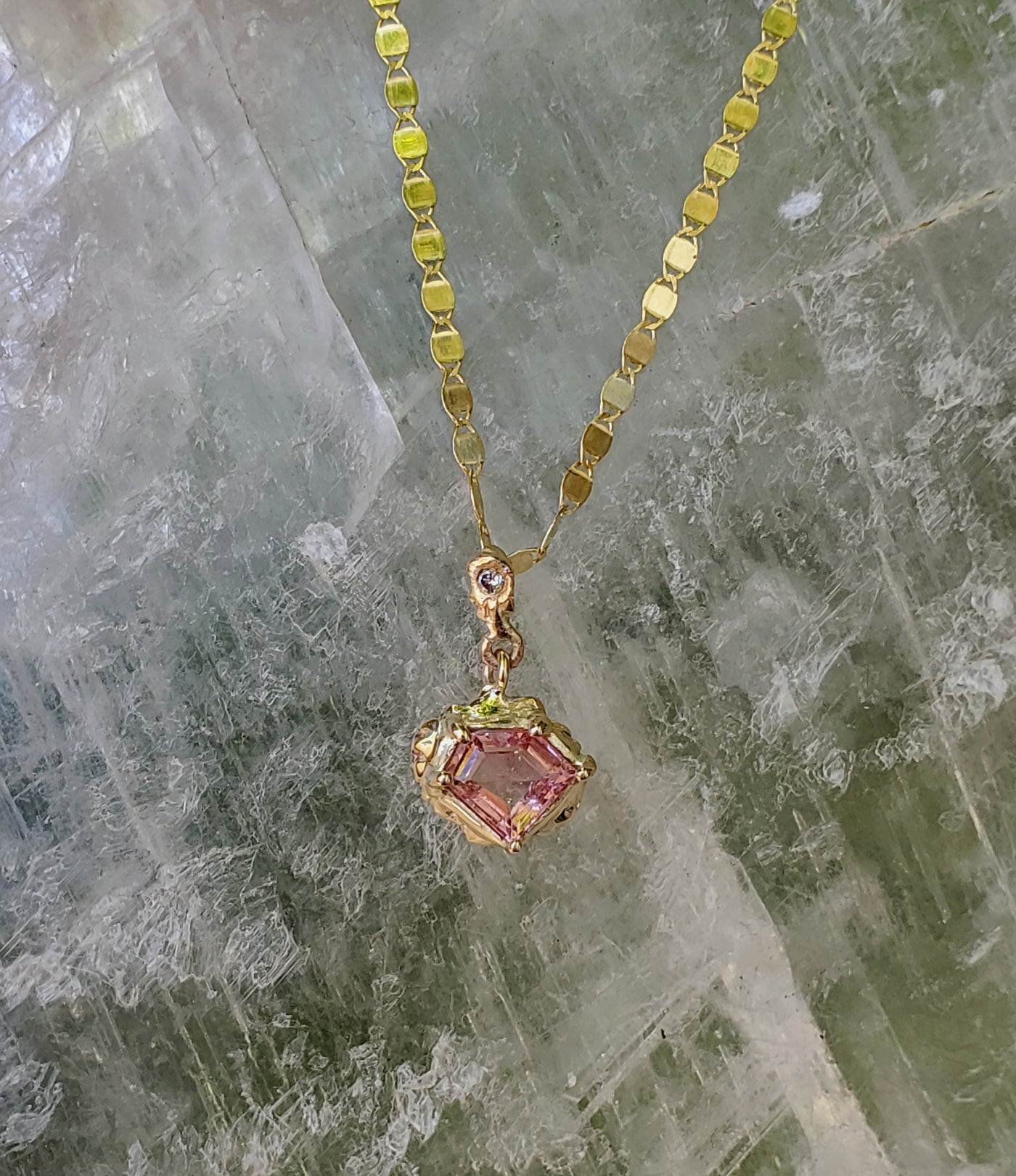 Enchanted Pink Tourmaline Necklace