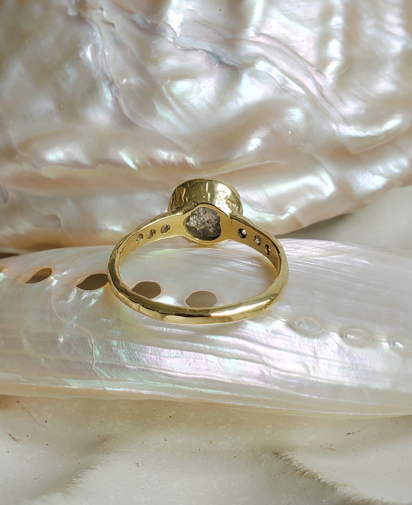 Enchanted Joy Rustic Diamond Ring