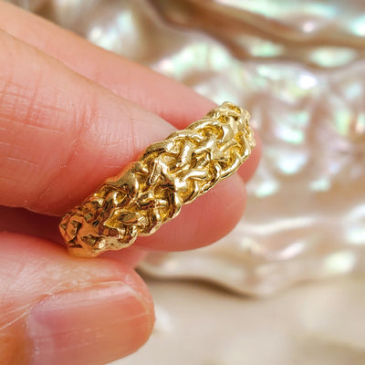 Woven in Love Band (14k)