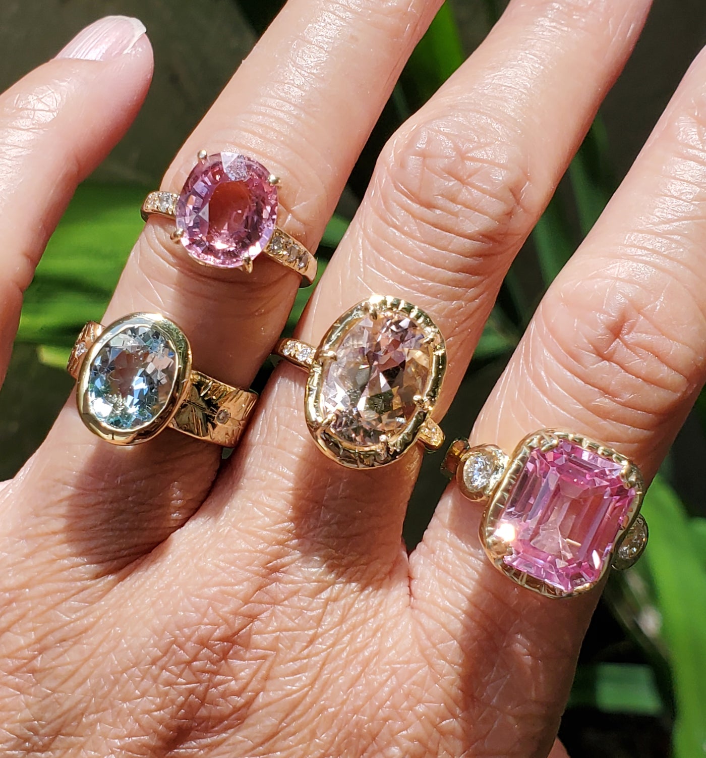 Enchanted Morganite Oval ring (limited edition)