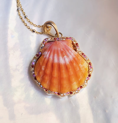 Pre - Order Enchanted Sunrise Shell Necklace III* Medium