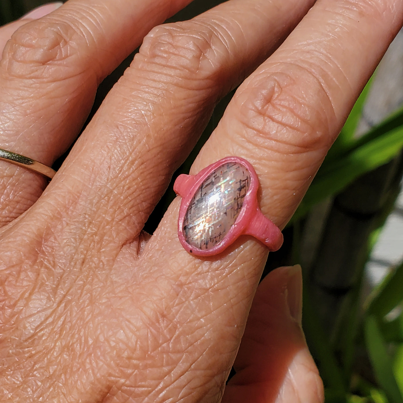Pre-Order* Guardian Light Rainbow Lattice Ring