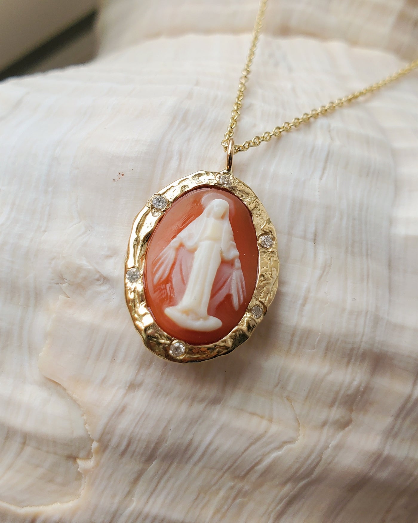 Enchanted Miraculous Mother Cameo Necklace  -  Pre * Order