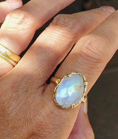 Enchanted Moonstone Ring