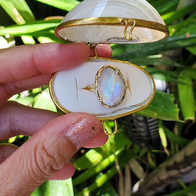 Enchanted Moonstone Ring