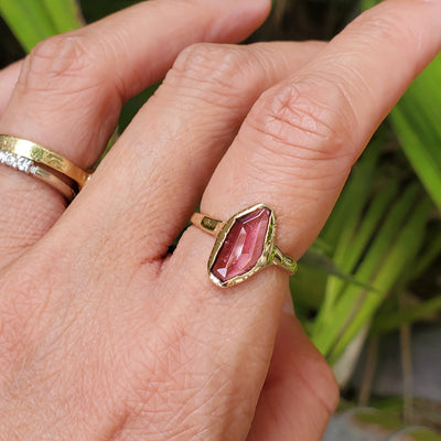 Guardian Pink Tourmaline Ring