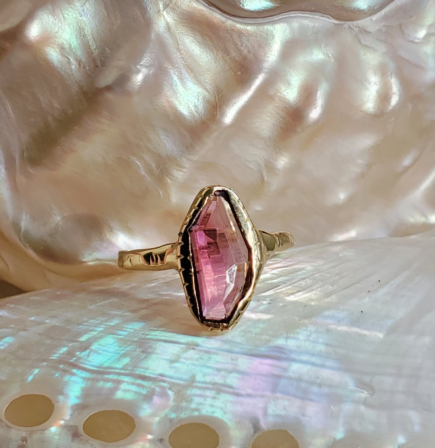 Guardian Pink Tourmaline Ring