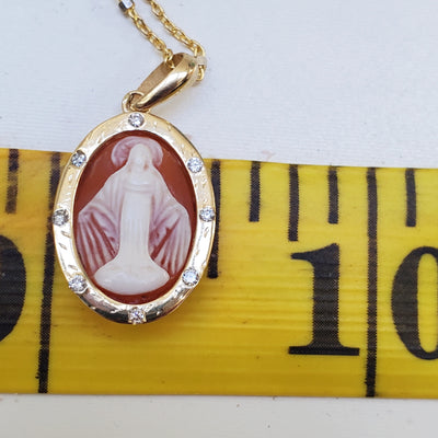 Enchanted Miraculous Mother Cameo Necklace I