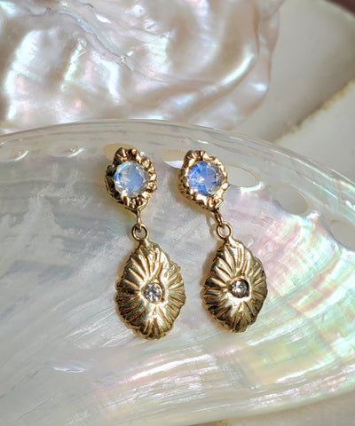 Inner Light Drop Earrings