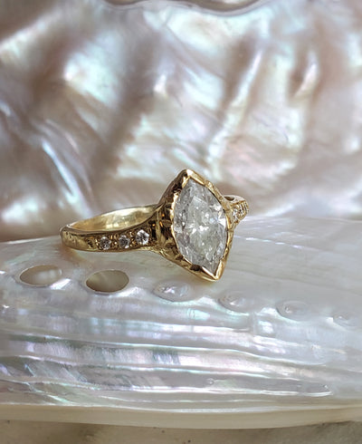 Enchanted Diamond Light Marquise ring