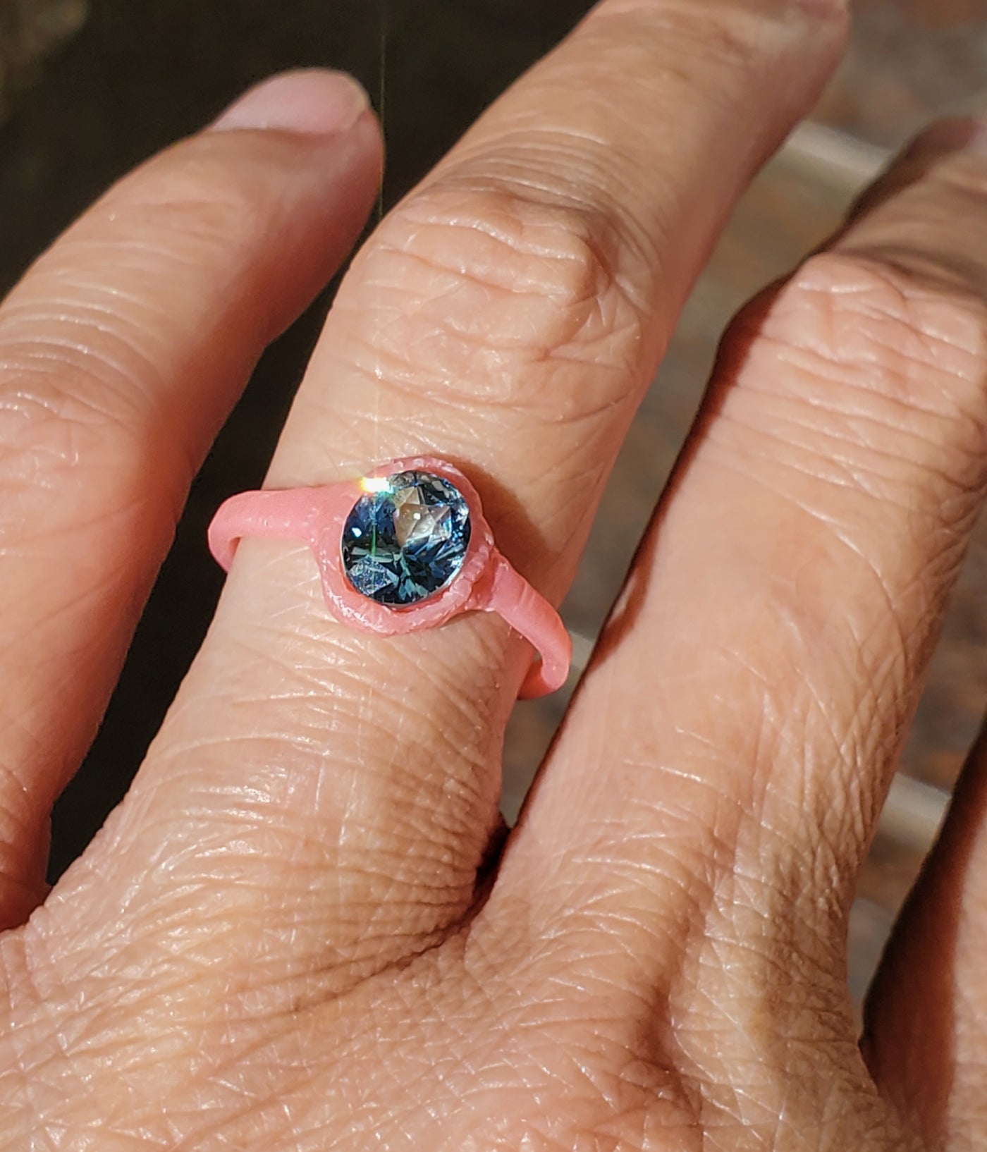 Magnificent Ocean Blue Sapphire Ring - PRE ORDER