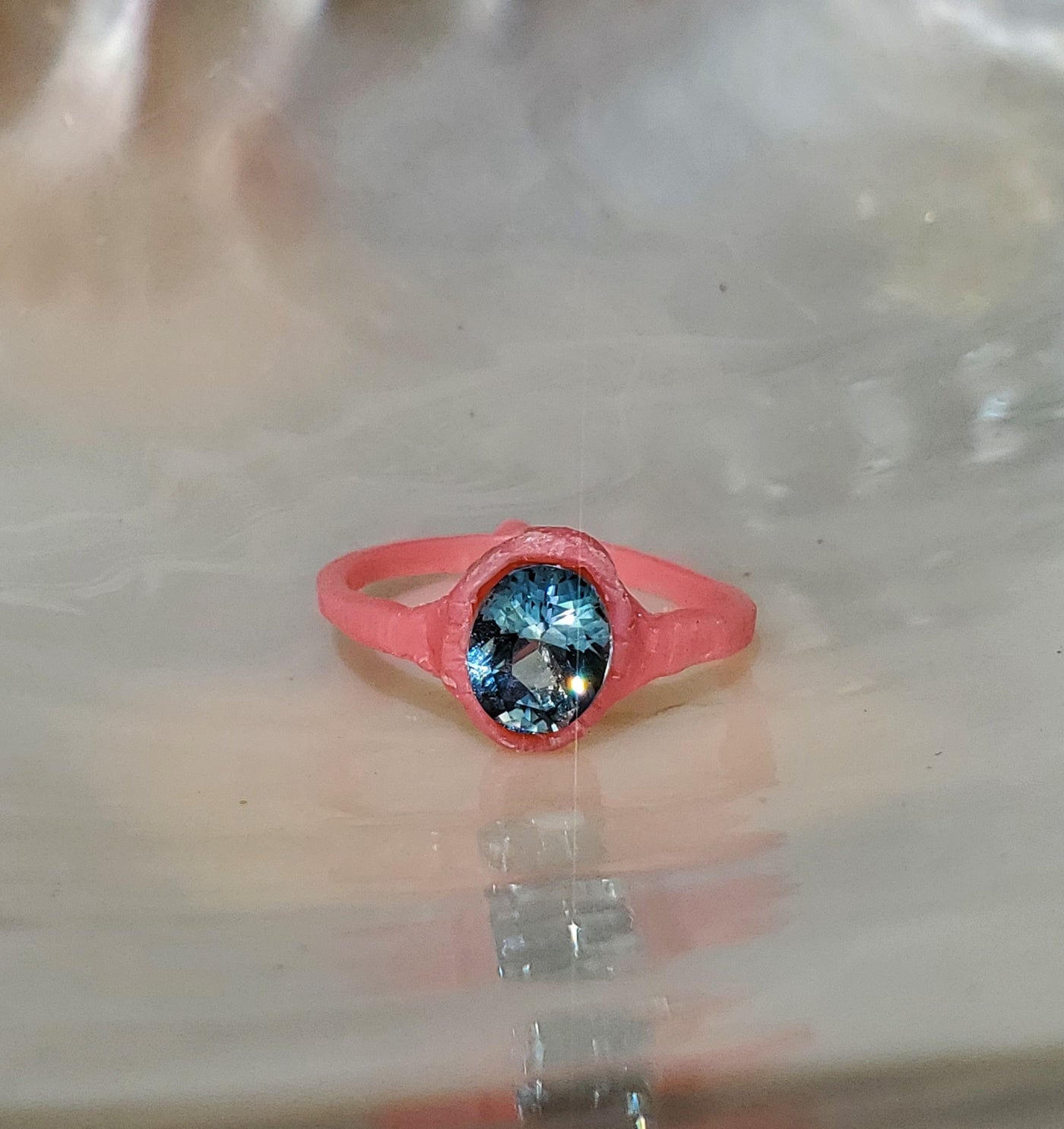 Magnificent Ocean Blue Sapphire Ring - PRE ORDER