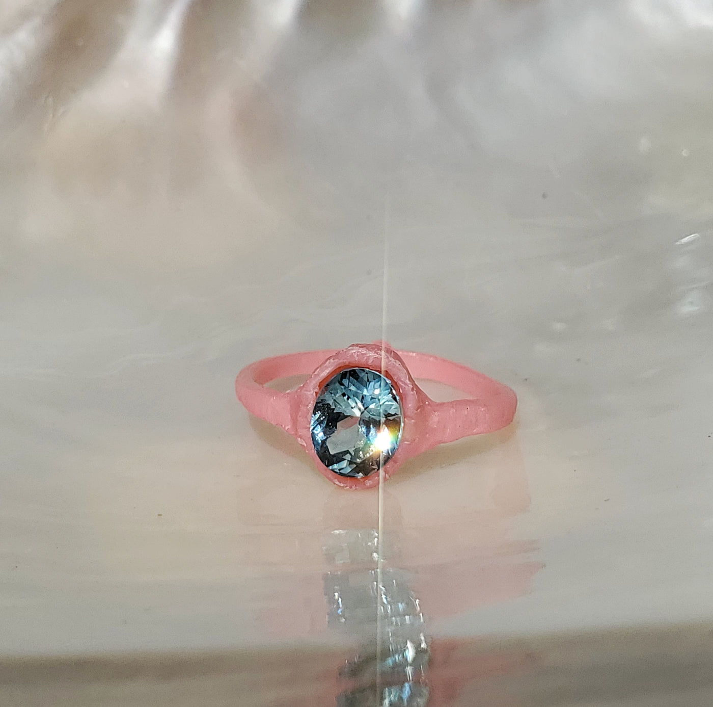 Magnificent Ocean Blue Sapphire Ring - PRE ORDER