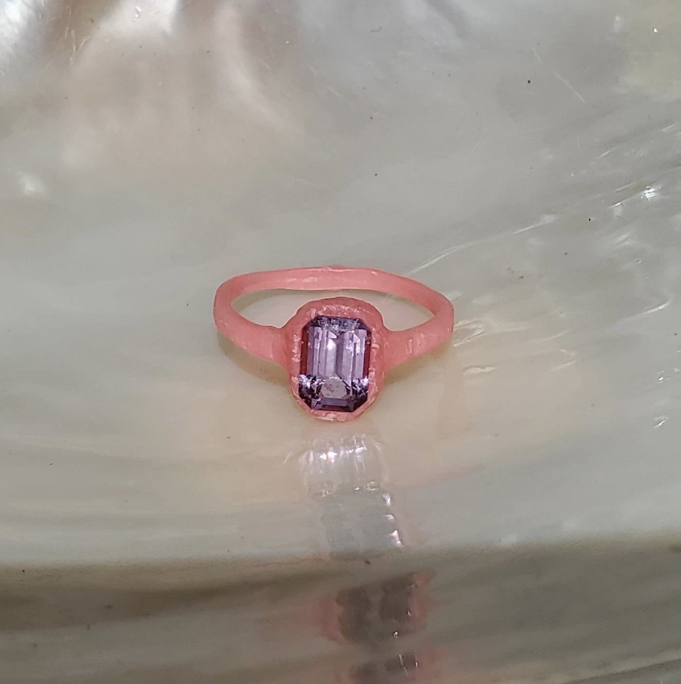 Royal Purple Sapphire Ring - PRE ORDER