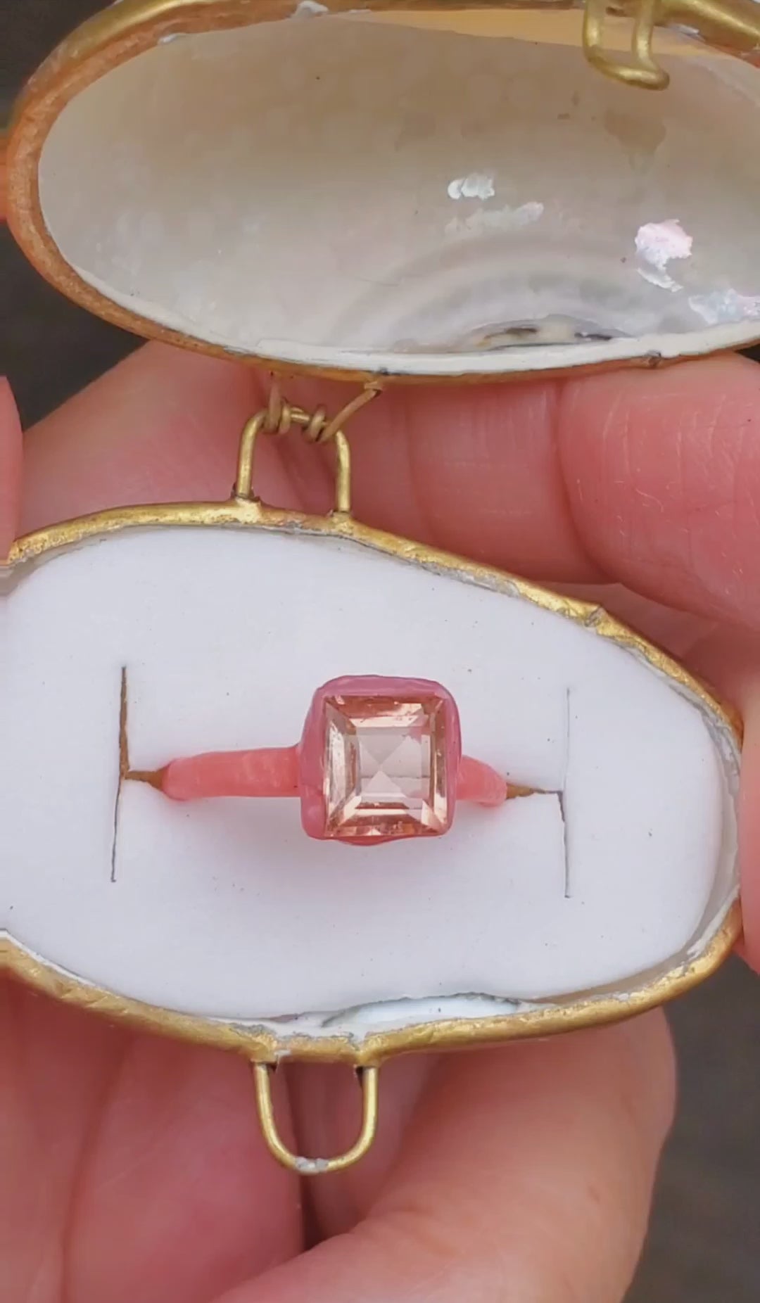 Sunrise Tourmaline Empress Ring (Pre-Order)