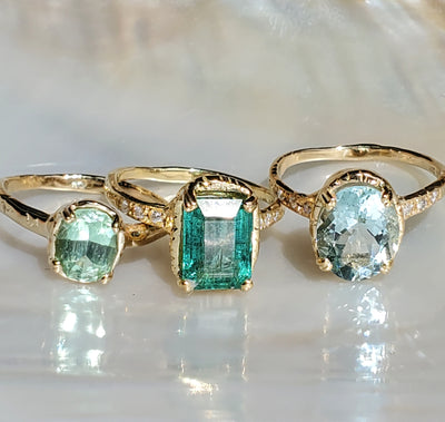Guardian Oval Solitaire Prong Ring