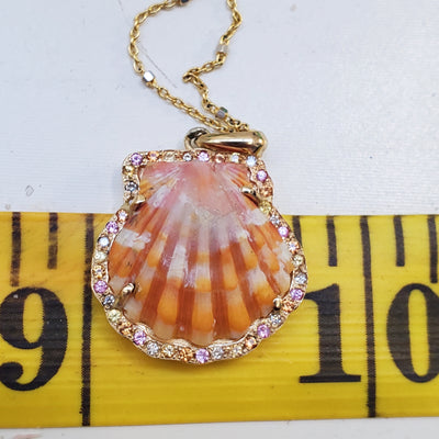 Enchanted Sunrise Shell Necklace  * Small