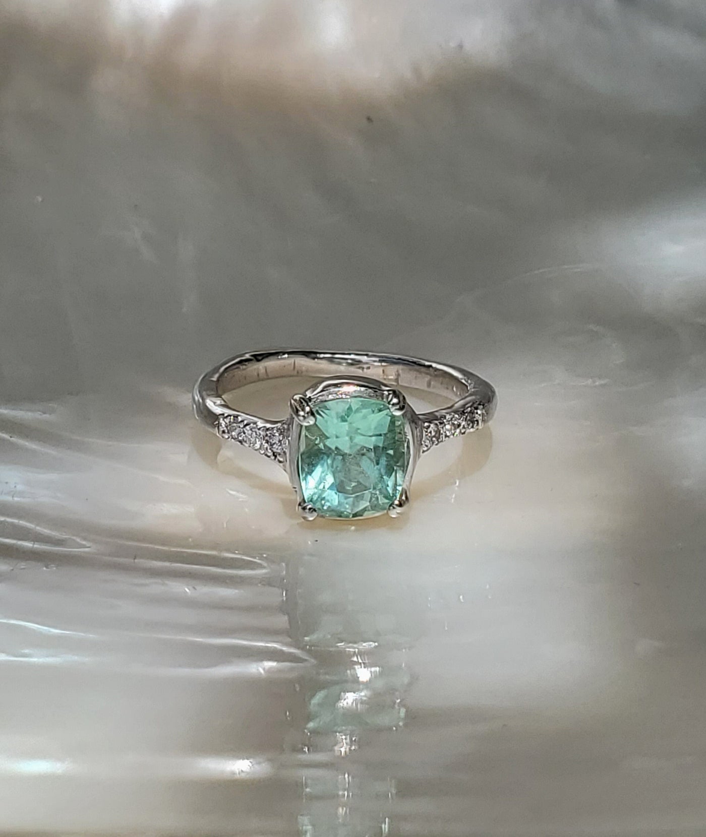 Reserved * Enchanted Ocean Tourmaline Ring (Pre-Order)
