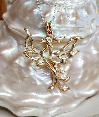 Enchanted Rise Phoenix Necklace