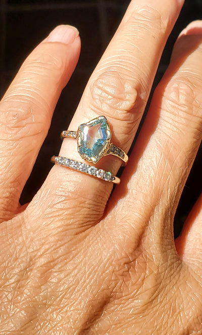 Guardian Light Aquamarine Ring