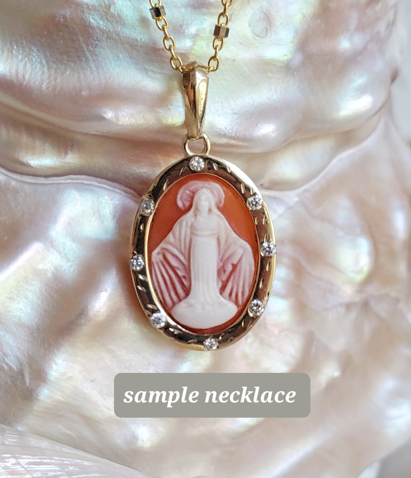 Enchanted Miraculous Mini Cameo Necklace * Pre-Order