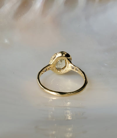 Enchanted Oval Yellow Sapphire Ring