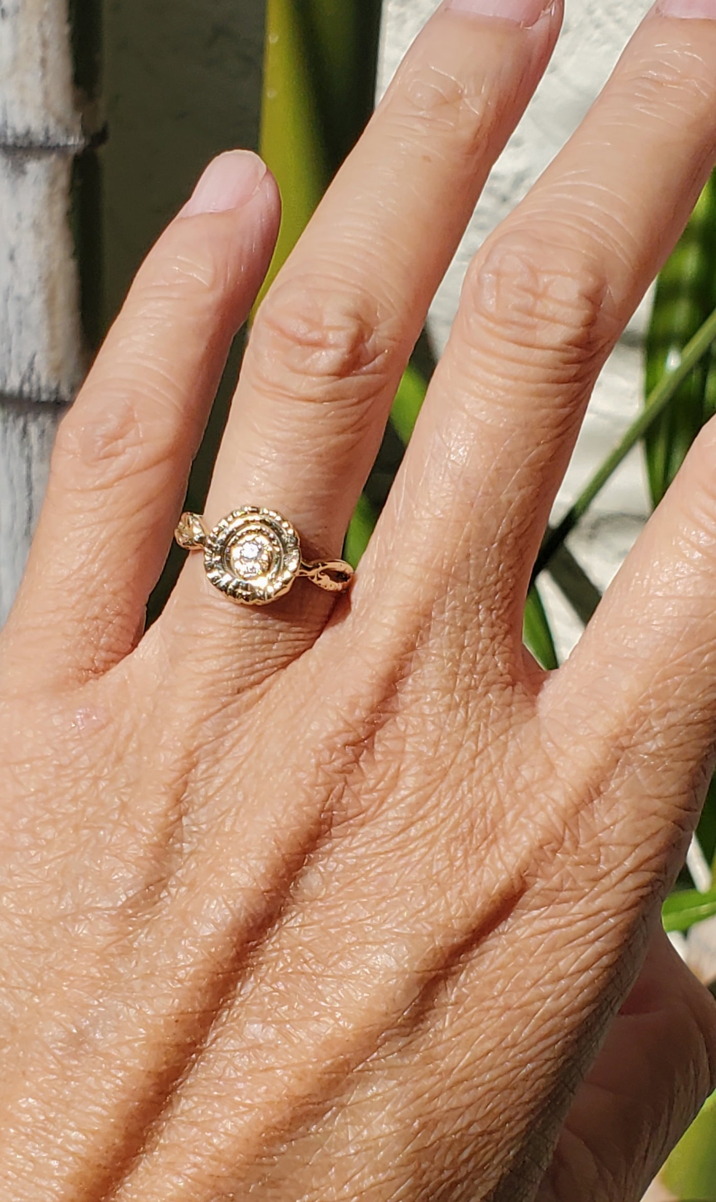 Infinite Spiral of Love Ring