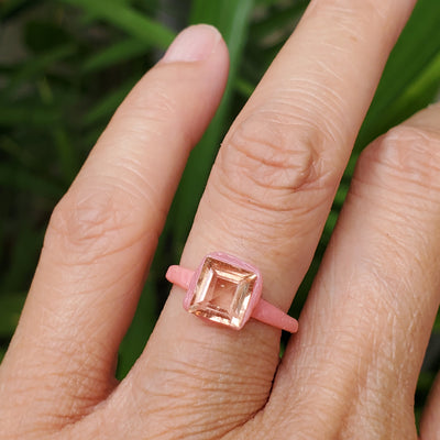 Sunrise Tourmaline Empress Ring (Pre-Order)