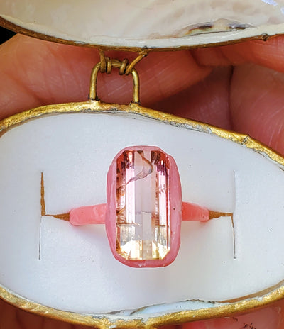 Sunset Tourmaline Empress Ring (Pre-Order)