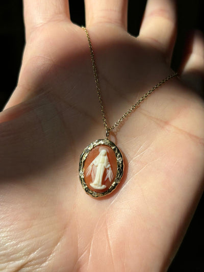 Enchanted Miraculous Mother Cameo Necklace  -  Pre * Order