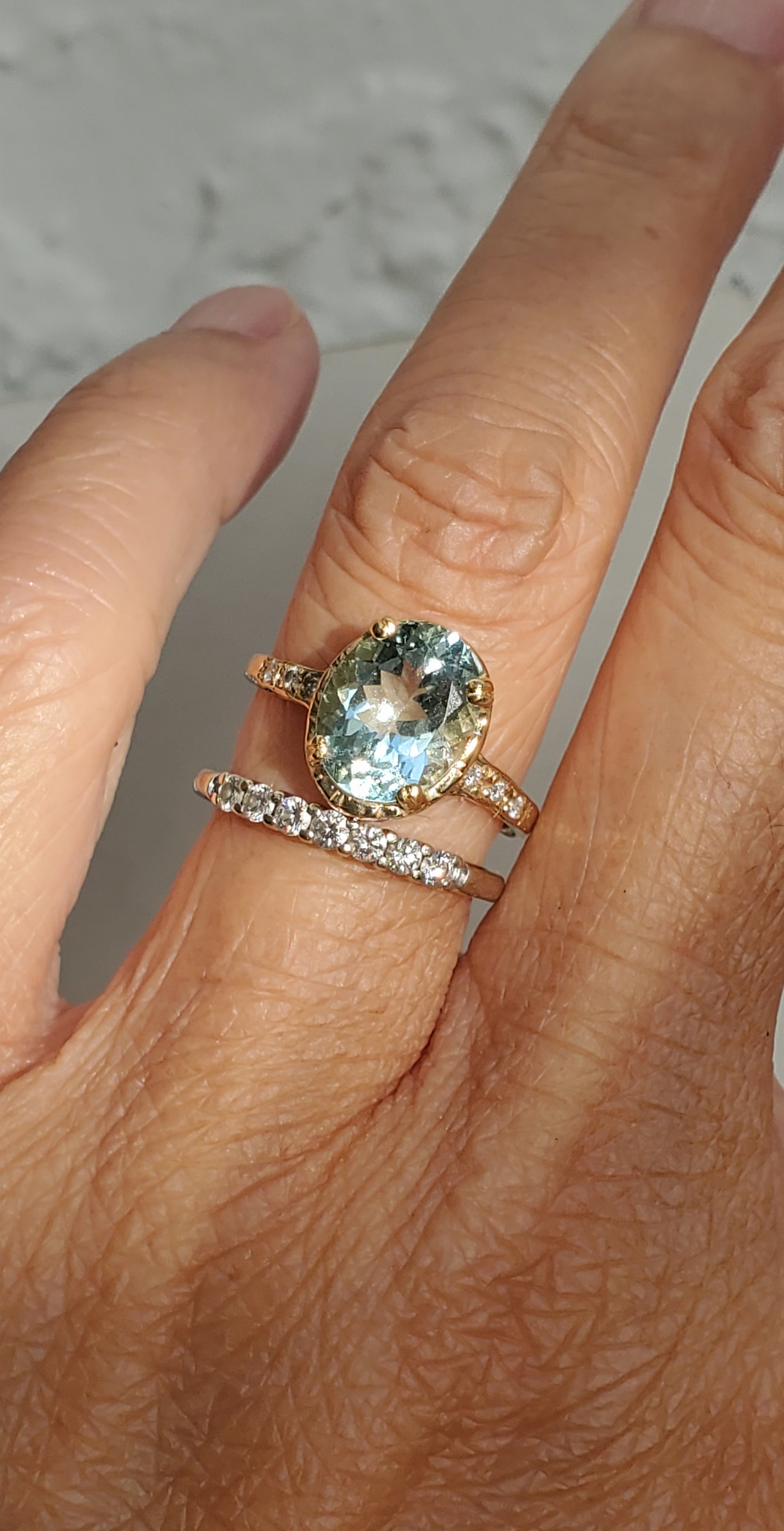 Guardian Oval Solitaire Prong Ring
