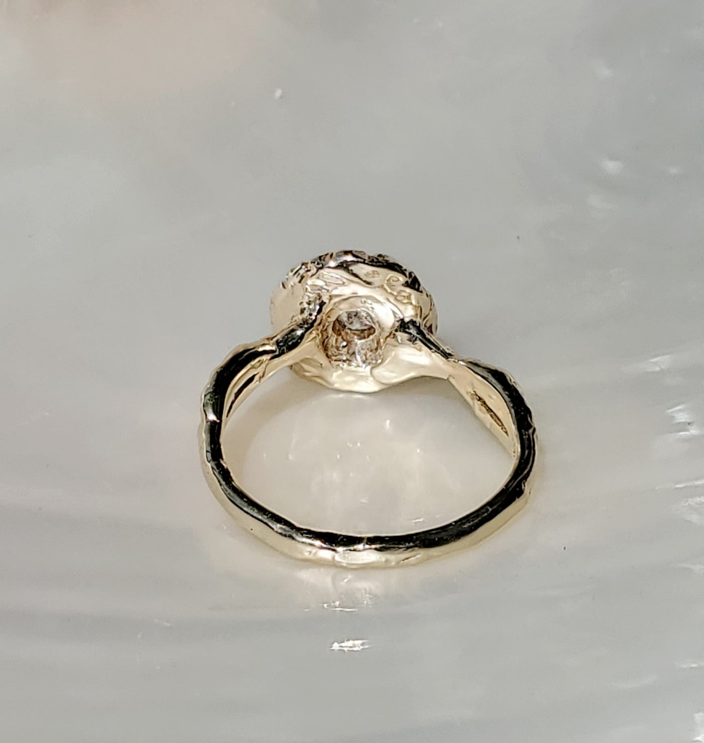 Infinite Spiral of Love Ring