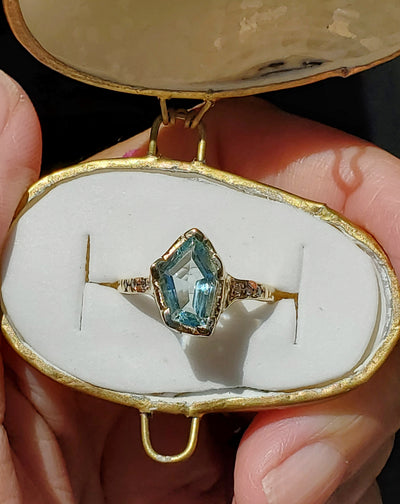 Guardian Light Aquamarine Ring