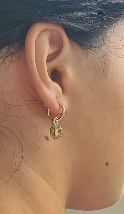 Petite Blessed Mother Earrings
