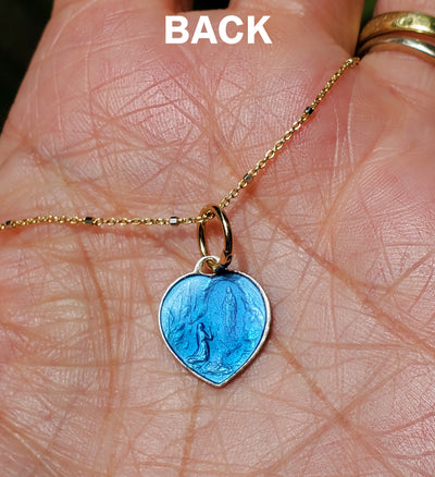 Mary of the Heart * Blue Necklace * Pre-Order