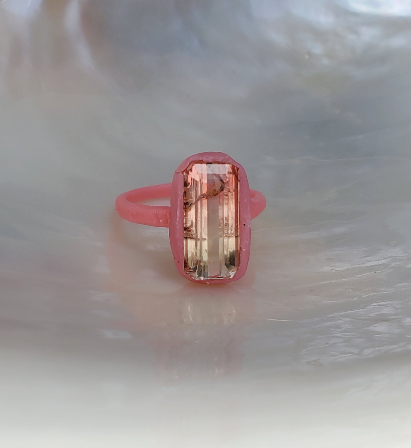 Sunset Tourmaline Empress Ring (Pre-Order)