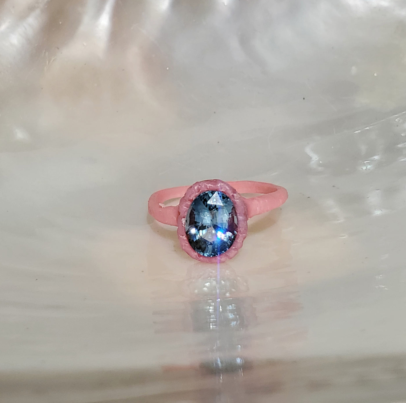 Enchanted Sky Blue Sapphire Ring - PRE ORDER