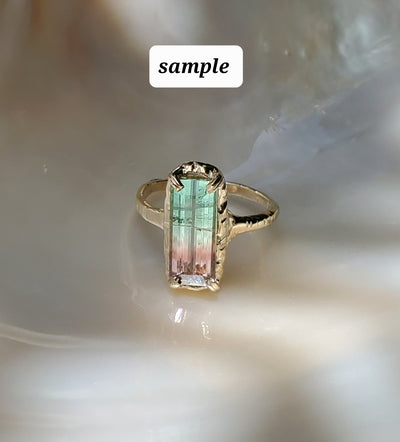 Sunset Tourmaline Empress Ring (Pre-Order)