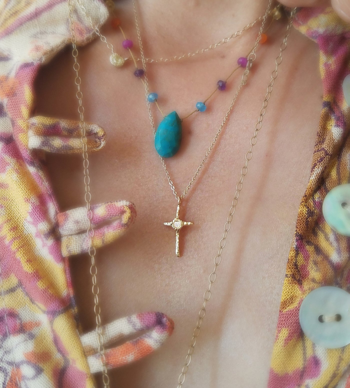 Miraculous Cross Necklace