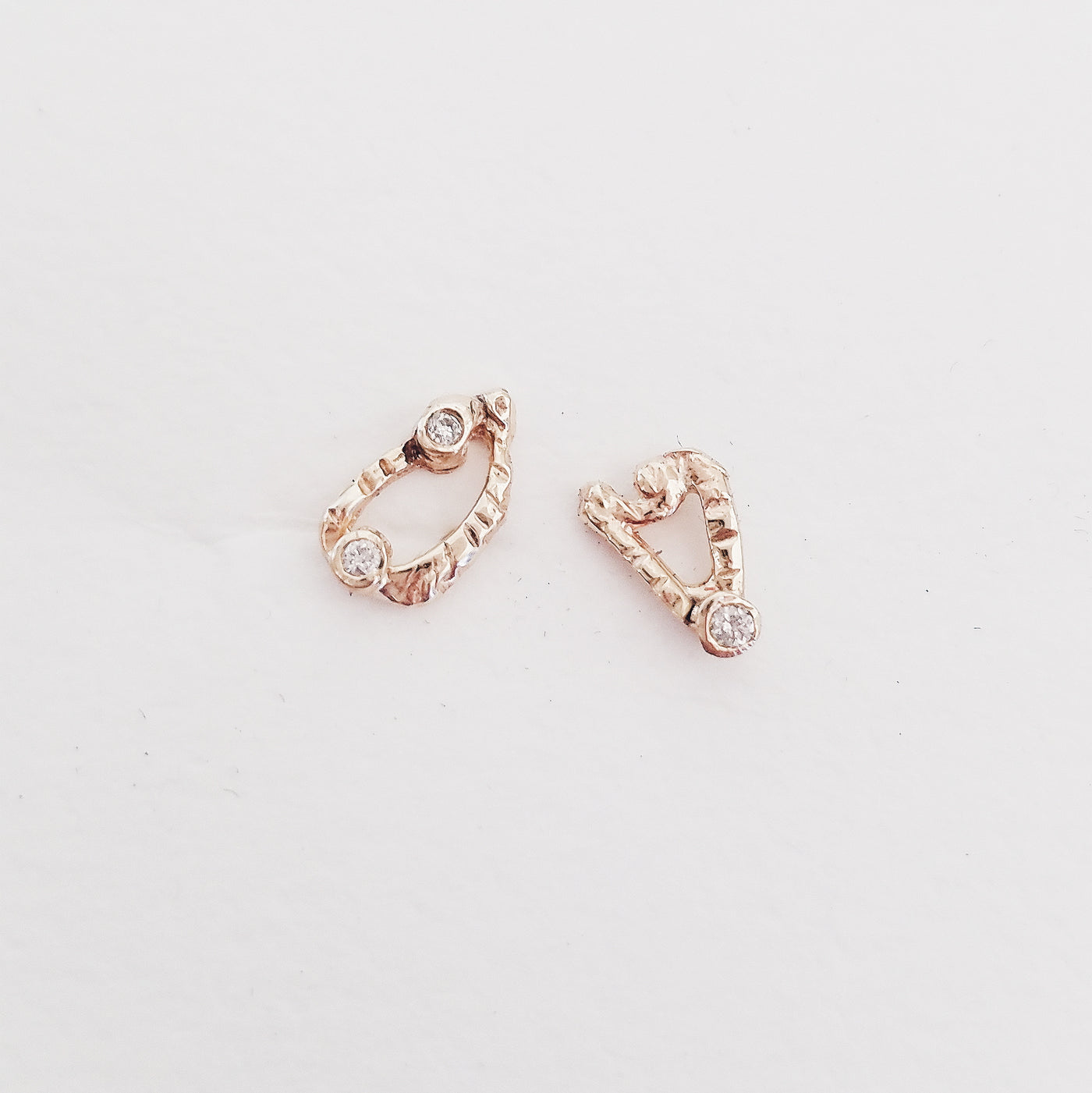 Abstract Love Spark Studs