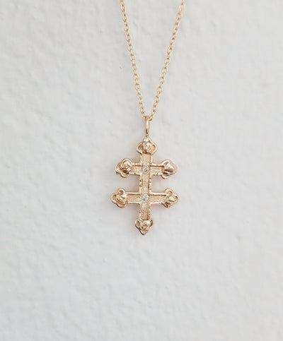 Sacred French Cross of Lorraine