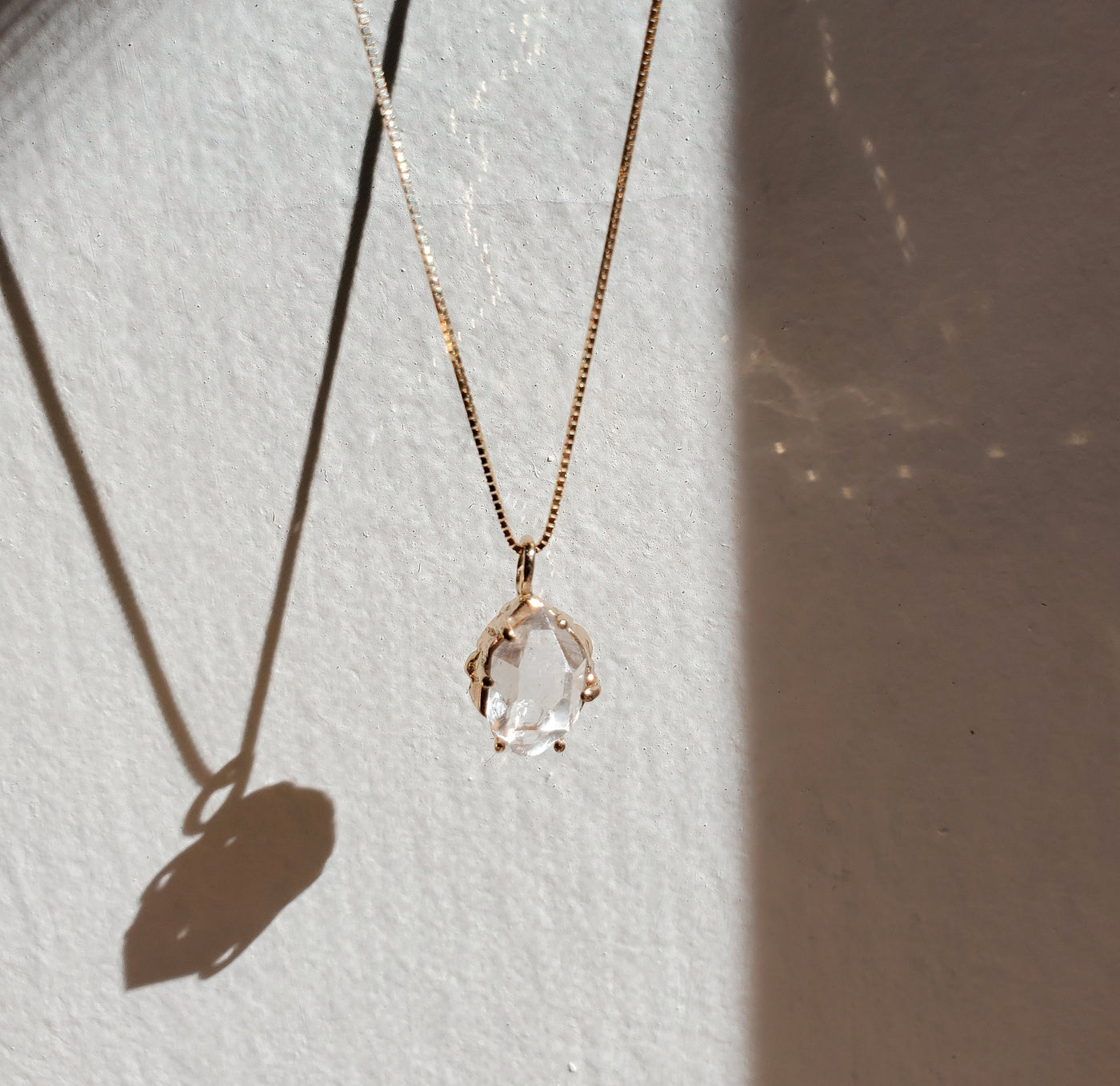 Guardian Herkimer Diamond Necklace