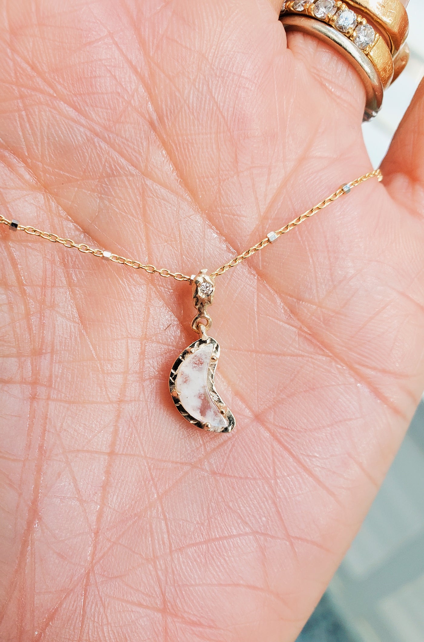 Moonlight Moonstone Necklace - LIMITED EDITION