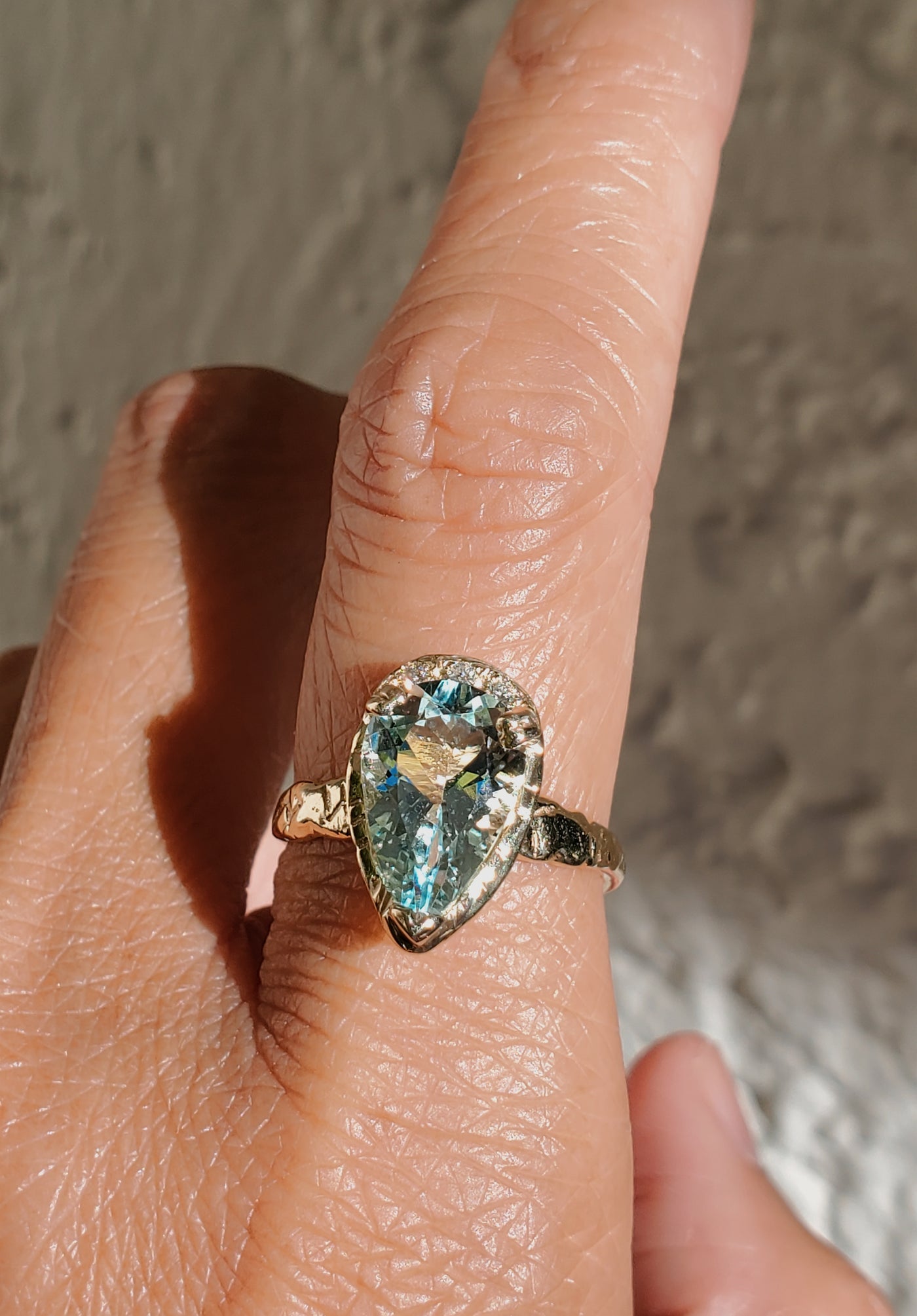 Magnificent Pear Ring