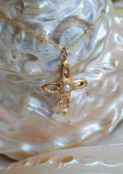 The Spirit of Ohana Cross Necklace