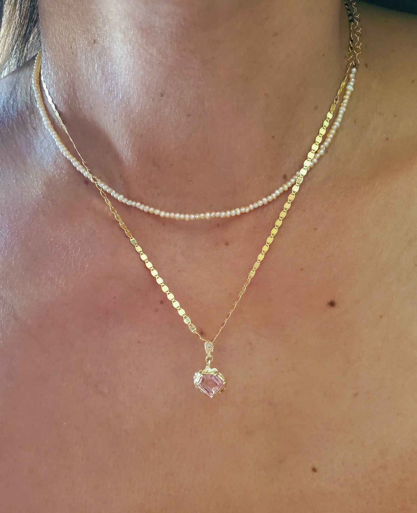 Enchanted Pink Tourmaline Necklace