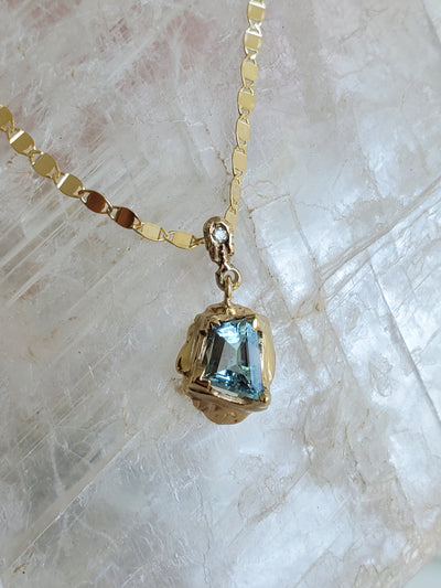 Enchanted Aquamarine Necklace