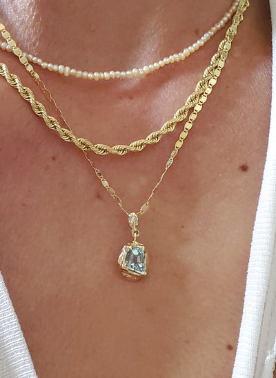 Reserved * Enchanted Aquamarine Necklace